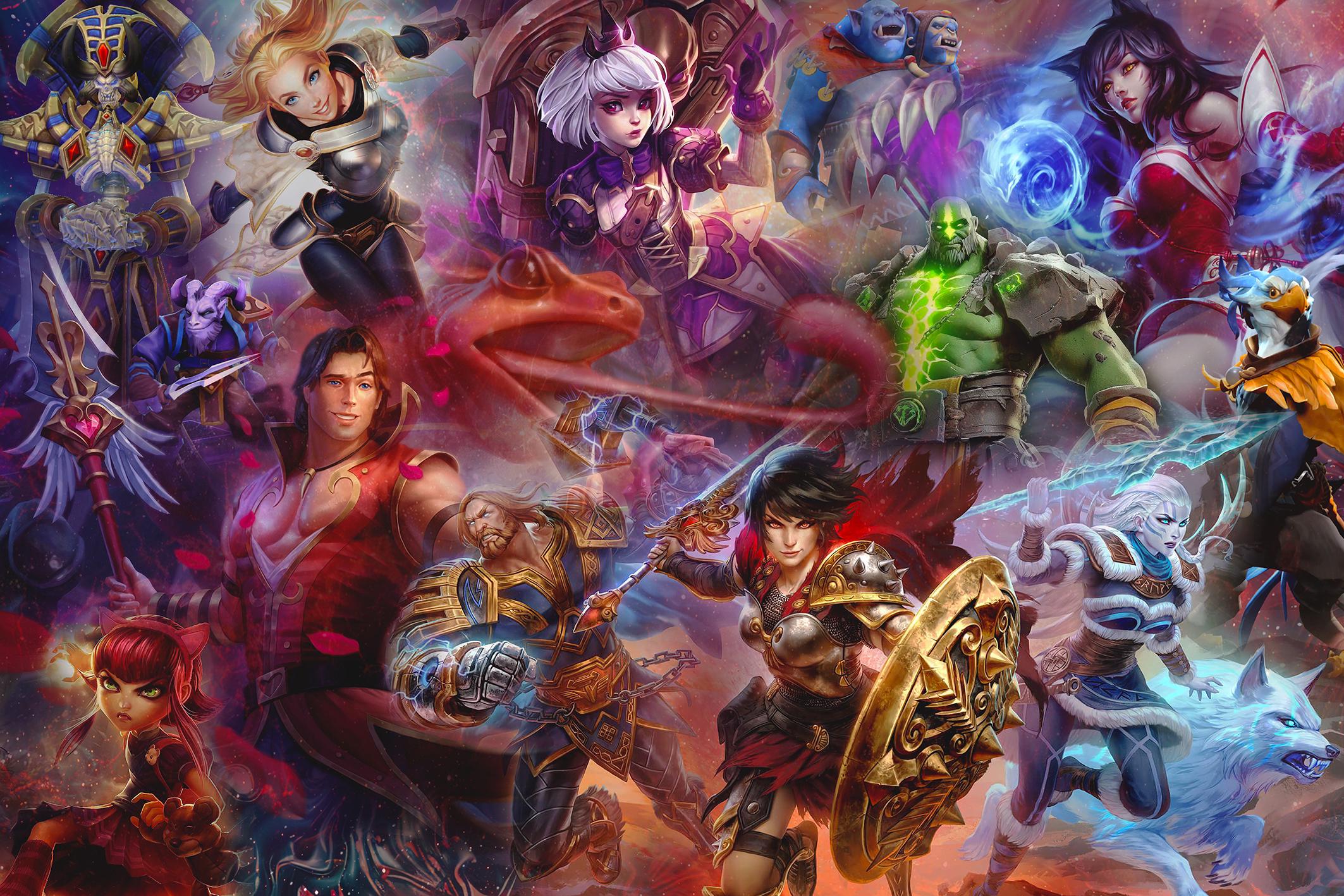 Фотообои флизелиновые Upstream Персонажи в своем величии 230х153 см (SPF-139/3)