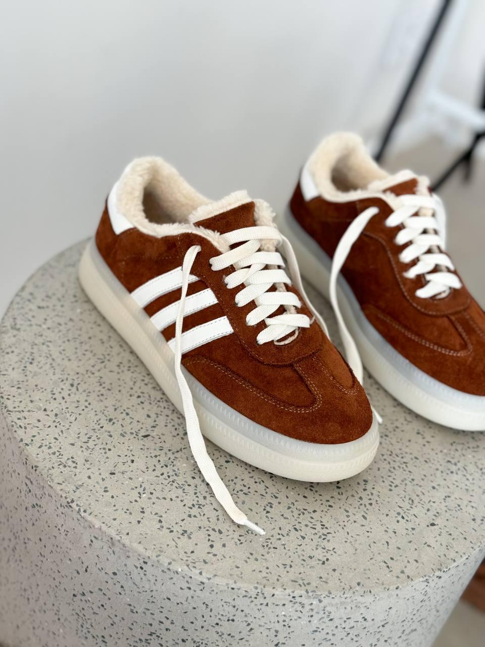 Кеди жіночі на хутрі Maya Shoes р. 36 Рудий (3021/1) - фото 12 Кеди жіночі на хутрі Maya Shoes р. 36 Рудий (3021/1) - фото 12