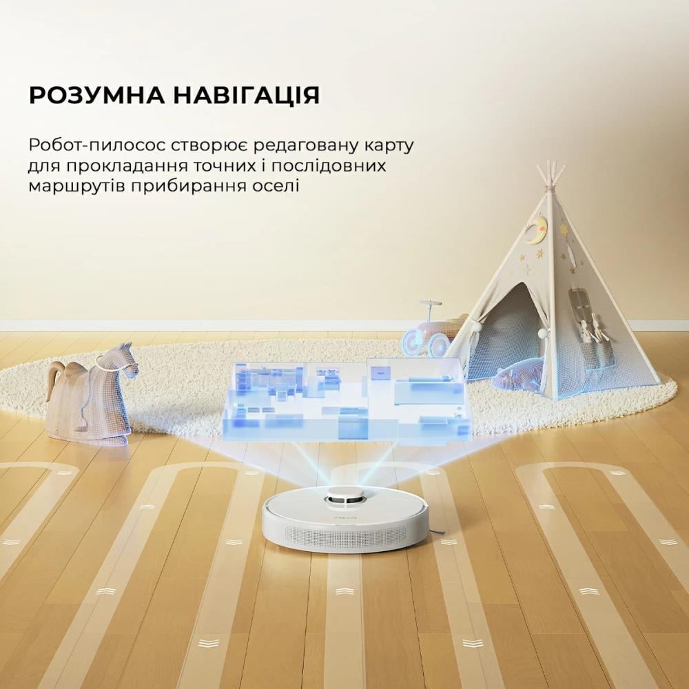 Робот-пилосос DREAME D9 Max Gen 2 RLD34GA-Wh White - фото 8 Робот-пилосос DREAME D9 Max Gen 2 RLD34GA-Wh White - фото 8