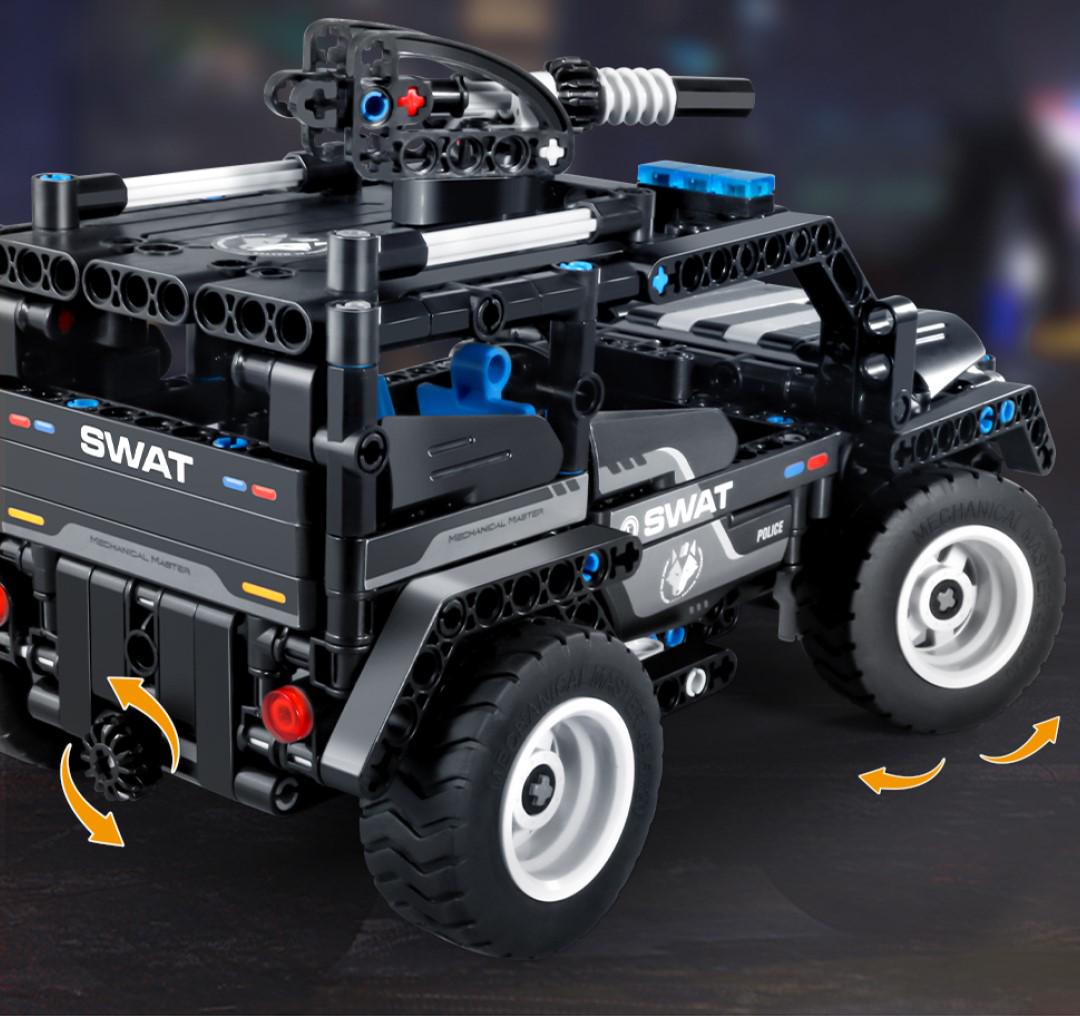Конструктор Mijia Wanzhi Armed SWAT Vechicle - фото 8 Конструктор Mijia Wanzhi Armed SWAT Vechicle - фото 8