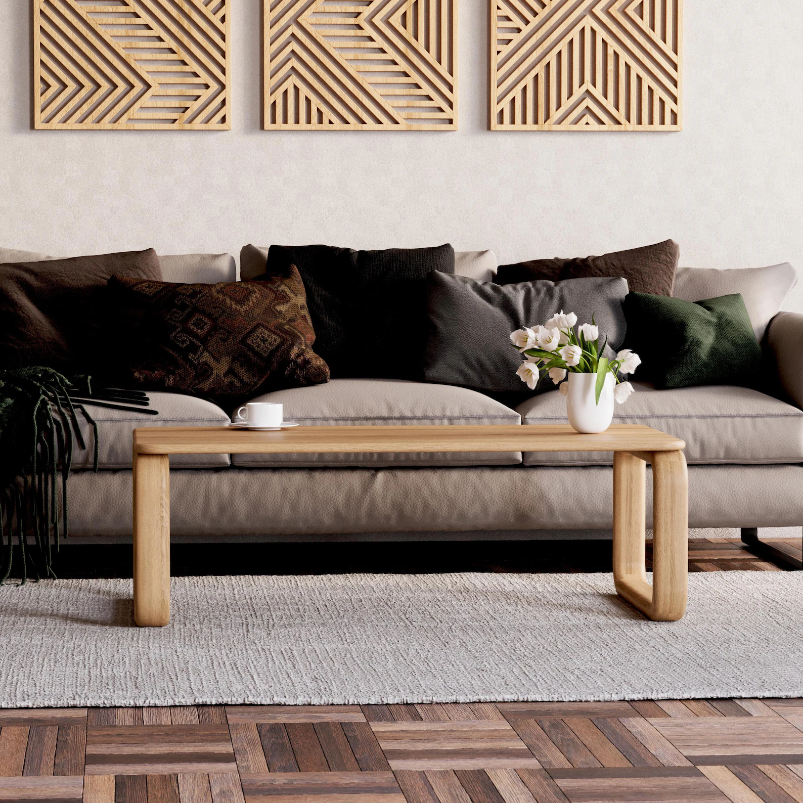 Журнальный столик Ostin из массива дуба (2693935229) - фото 4