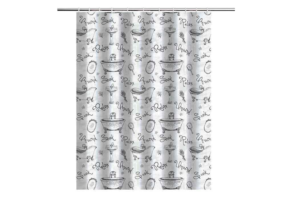 Штора для ванної Dariana XRQ-RP-438 180х180 см (21648515)