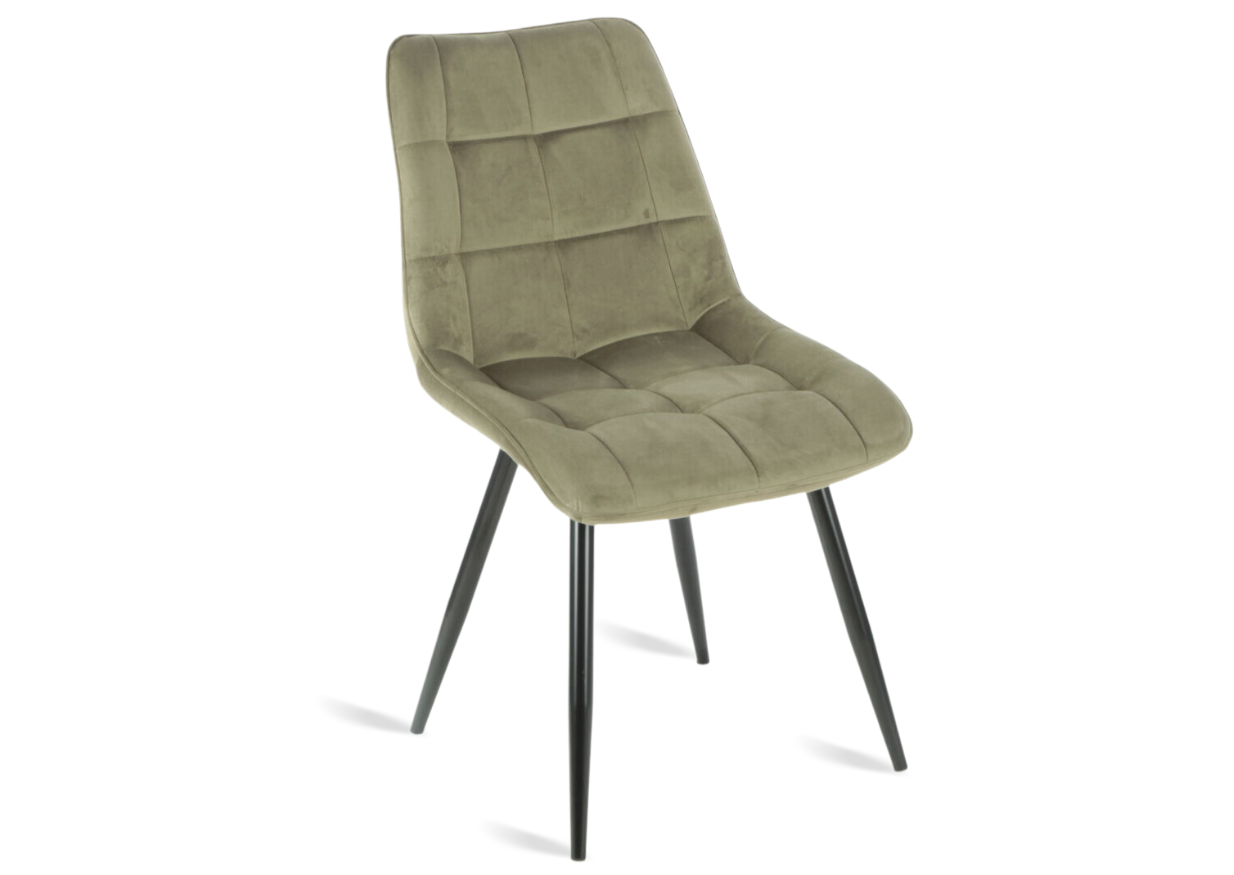 Стул Intarsio Charlie велюр Оливковый (11777828) Стул Intarsio Charlie велюр Оливковый (11777828)