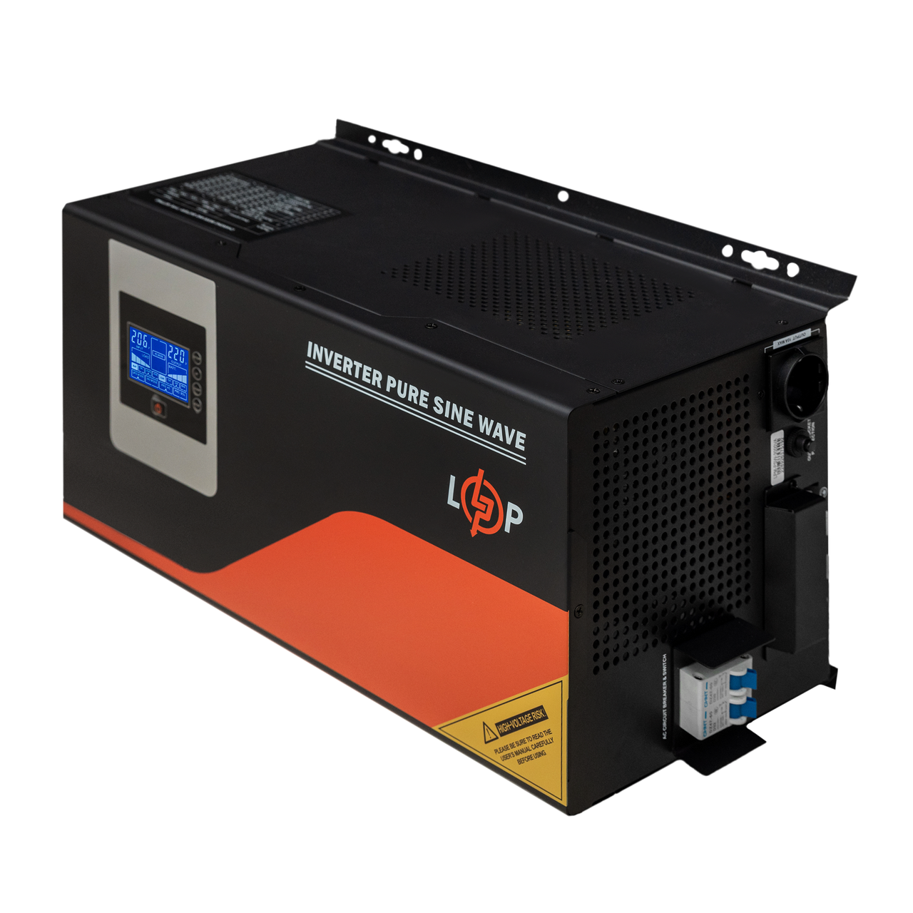 Джерело безперебійного живлення LogicPower LPM-PSW-4500VA 3000 Вт з правильною синусоїдою 24V з MPPT (29190411) - фото 4 Джерело безперебійного живлення LogicPower LPM-PSW-4500VA 3000 Вт з правильною синусоїдою 24V з MPPT (29190411) - фото 4