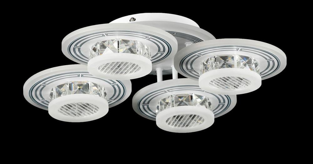 Светодиодная люстра Ray LK28997/4+1 LED WT (IR006729)