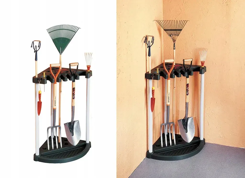 Стойка для инструмента Keter Corner Tool Rack угловая (CNT00013168) - фото 3 Стойка для инструмента Keter Corner Tool Rack угловая (CNT00013168) - фото 3