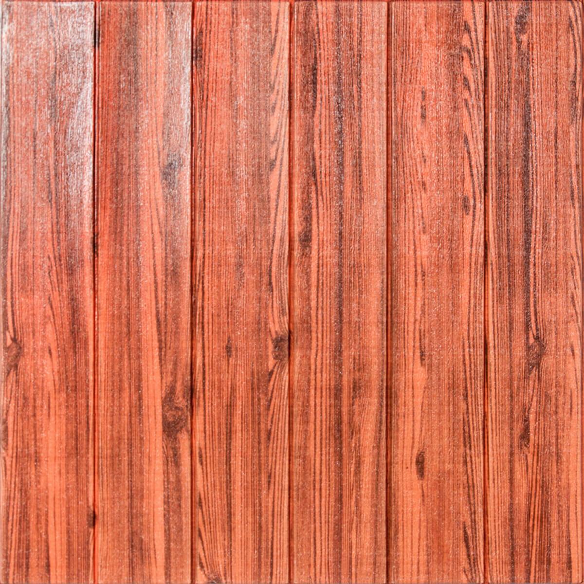 3D-панель Sticker Wall SW-00000021 самоклеящаяся 700х700х6 мм Красный (1267673053)