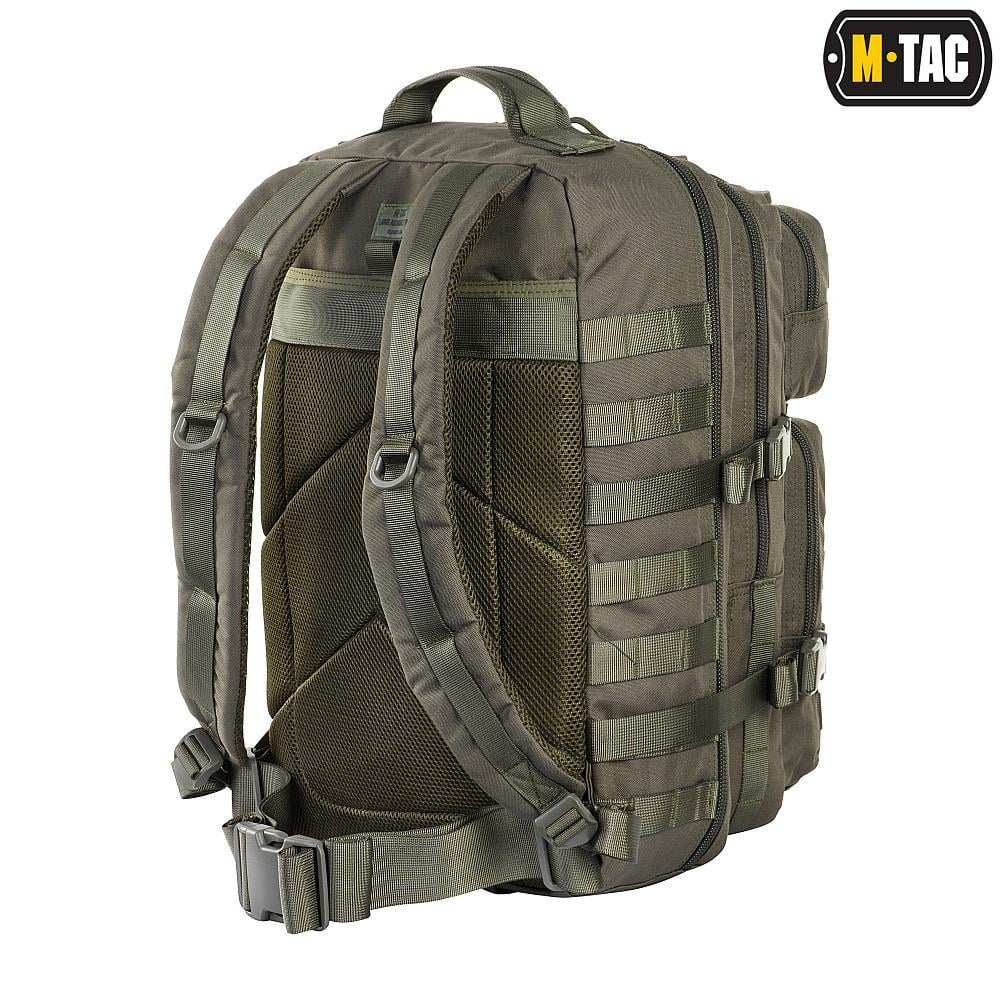 Рюкзак штурмовой М-Тас Assault 40 л 52x29x28 см Оливковый (9027) - фото 5