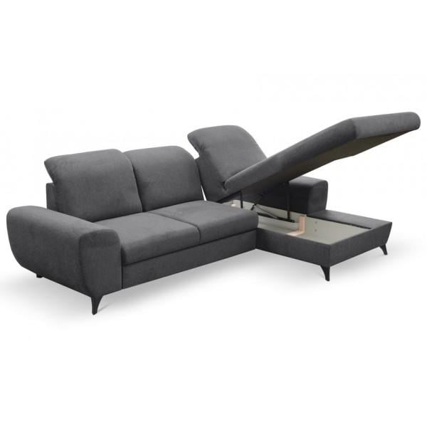 Диван угловой Perfect Home Аlta из натурального дерева/ДСП/ткани Loft 23 Анрацит (49580) - фото 3 Диван угловой Perfect Home Аlta из натурального дерева/ДСП/ткани Loft 23 Анрацит (49580) - фото 3