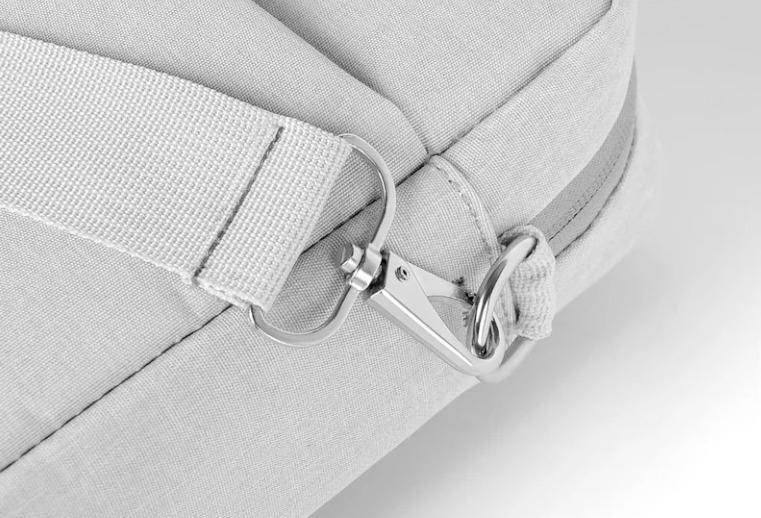 Сумка для ноутбука 17-17,3" протиударна велика Сіра (IBN048S) - фото 7