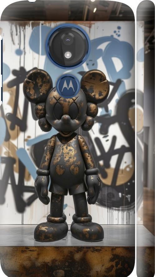 Чехол на Motorola Moto G7 Power Bronze kaws v2 (6098m-1657-42517)