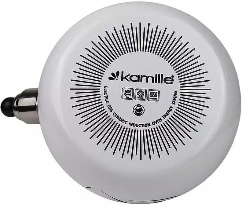 Чайник эмалированный Kamille Чашка Чая со свистком 2,5 л - фото 4