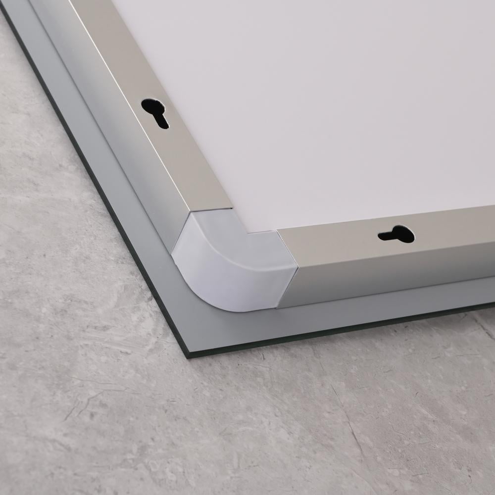 Дзеркало MIXXUS Warm MR02-100x80 з LED Touch/Anti-fog з димеромом/регулюванням яскравості/годинником (MI6935) - фото 7 Дзеркало MIXXUS Warm MR02-100x80 з LED Touch/Anti-fog з димеромом/регулюванням яскравості/годинником (MI6935) - фото 7