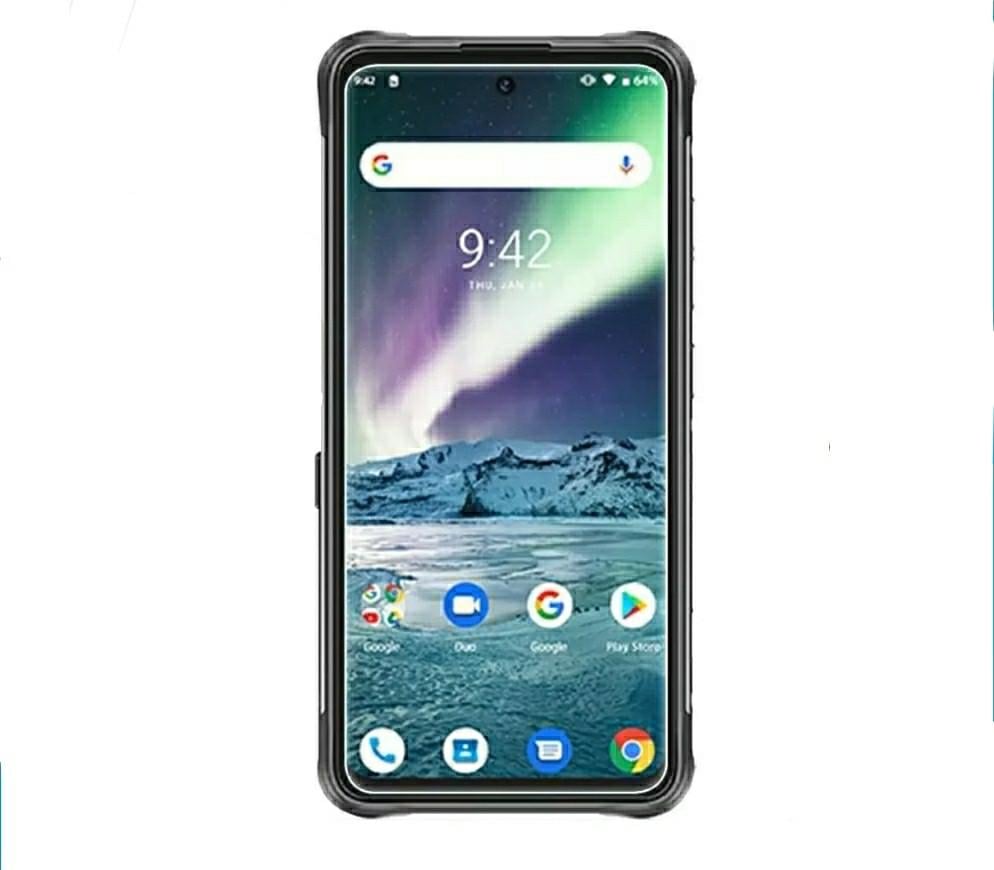 Закаленное защитное стекло на UMIDIGI Bison GT Прозрачное