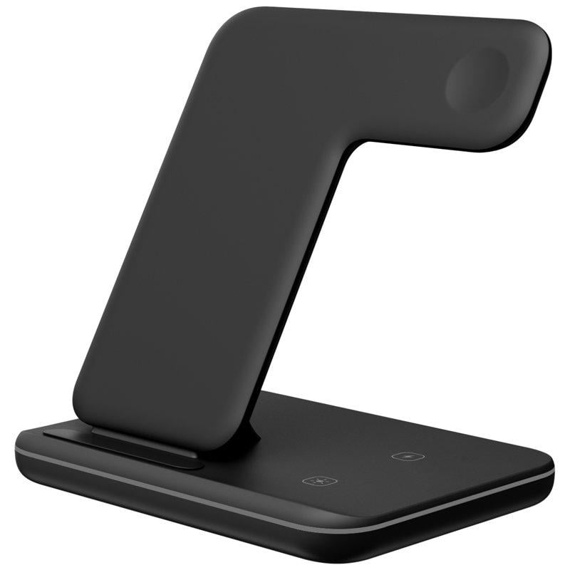 Зарядное устройство беспроводное Gelius Wireless Charger GP-AWC01 3в1 15W Black (58008) - фото 4