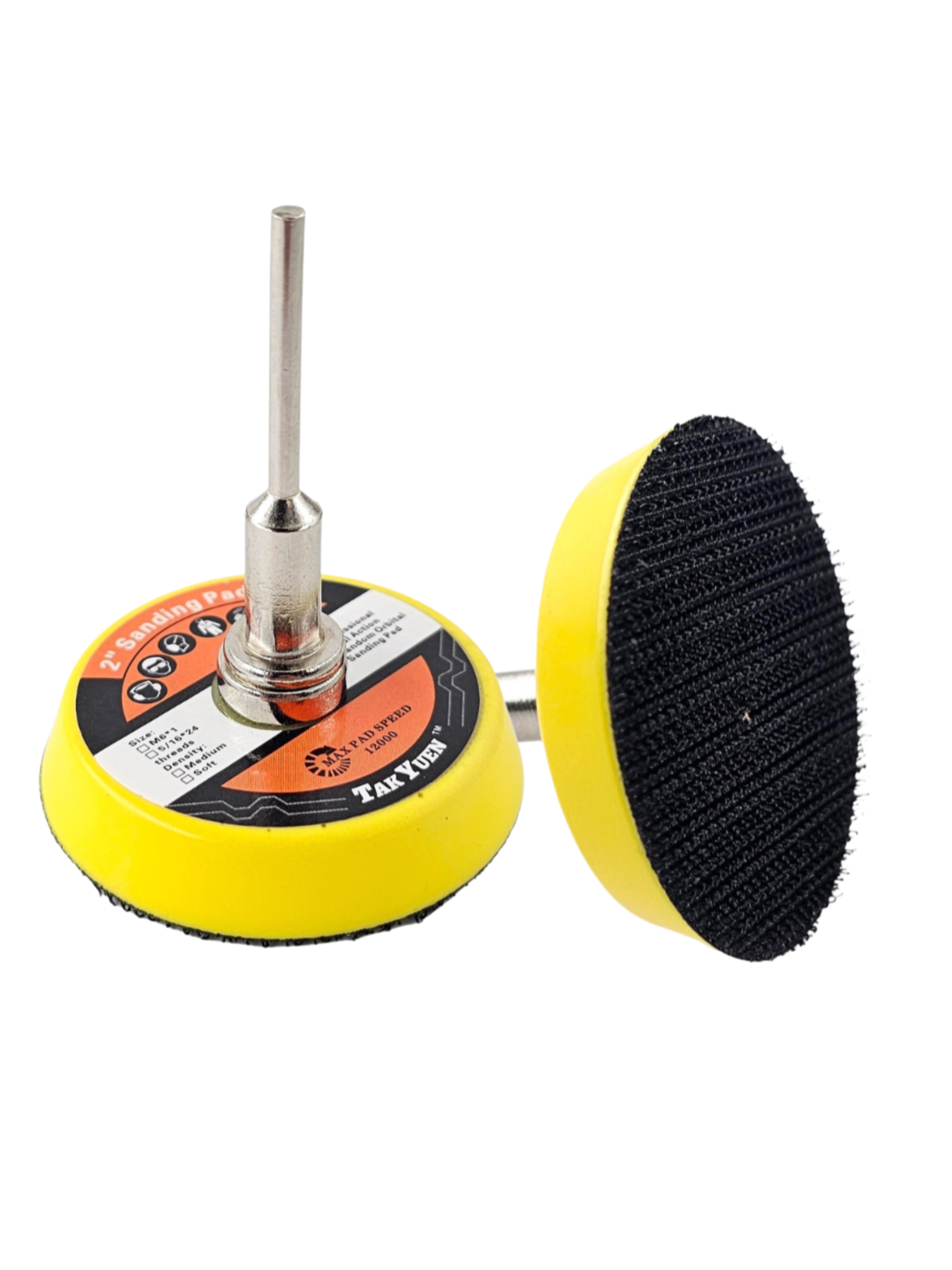 Держатель для алмазных шлифовальных кругов-черепашек на липучке под гравер/мини-болгарку Ø 50 мм (L0070) - фото 3