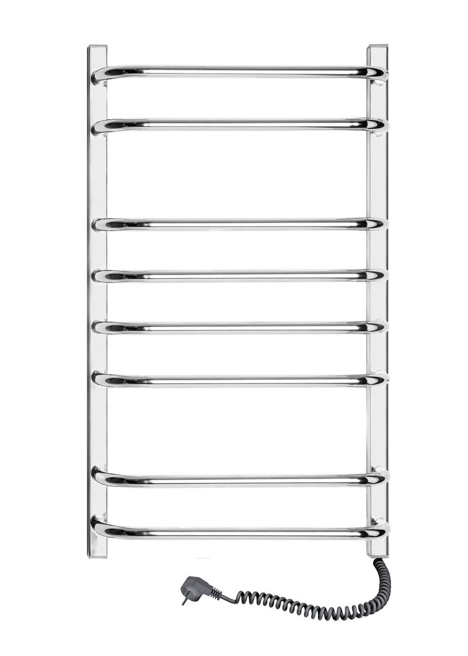 Полотенцесушитель электрический NAVIN Симфония Квадро 480x800 мм выключатель справа