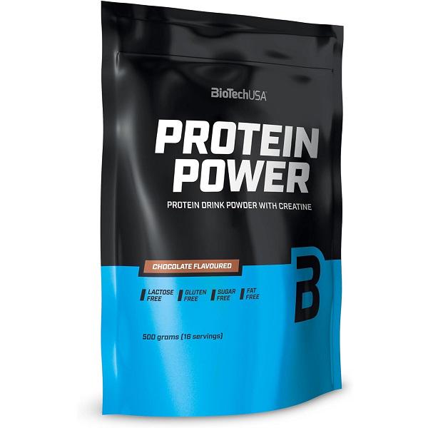 Протеїн BioTechUSA Protein Power Chocolate 500 g 16 servings (000020400)
