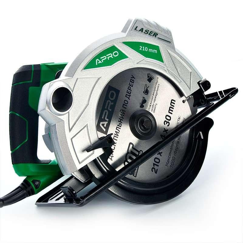 Циркулярная пила Apro C210 2300 Вт 5800 об/мин