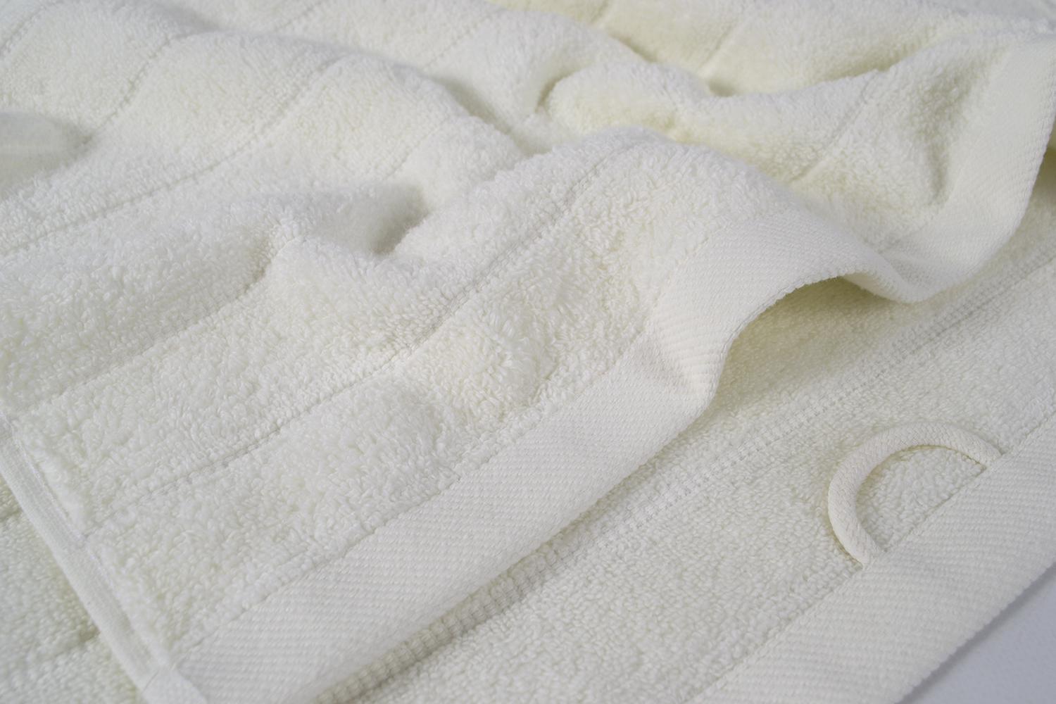 Полотенце Irya Frizz microline 500 г/кв. м 90х150 см Молочный (12408401) - фото 4