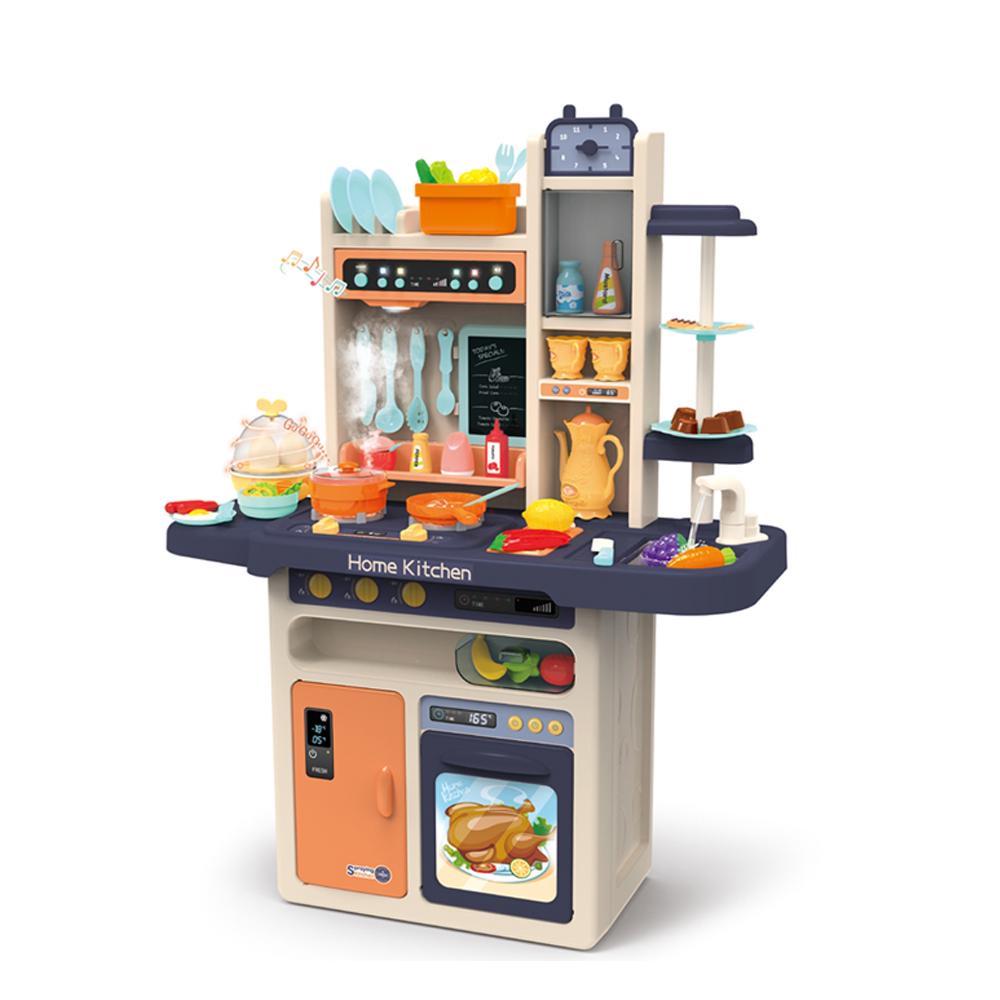 Кухня детская Home Kitchen с водой и паром 94 см звук/свет 65 пр. (889-161)