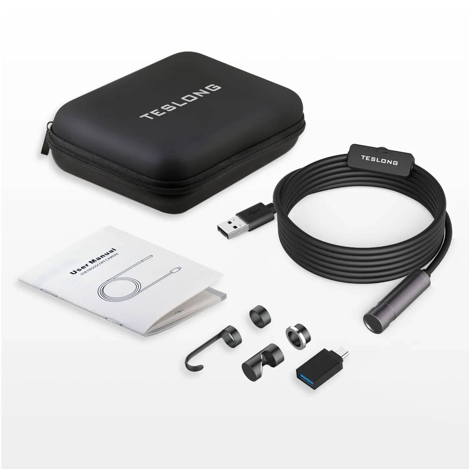 Эндоскоп USB Teslong NTC125-AF автофокус 12,5 мм 5 м (1160)