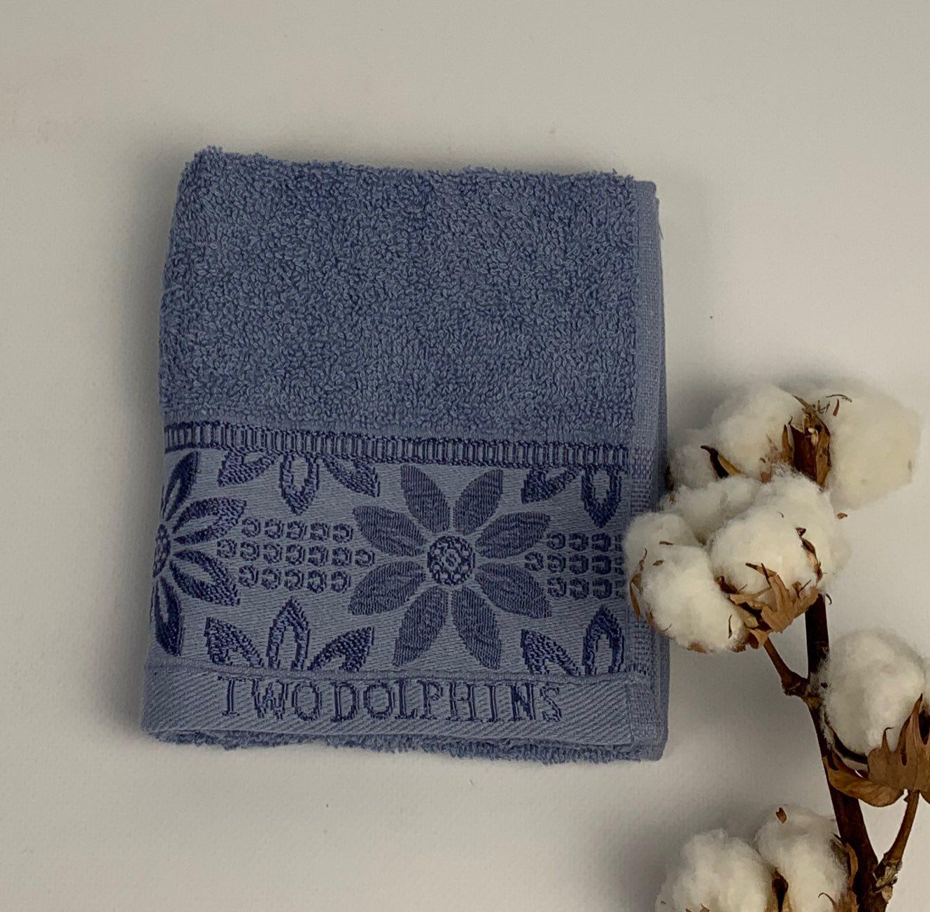 Полотенце Two Dolphins Vip Cotton Kaluga A152 30х50 см Синий (CN32126)