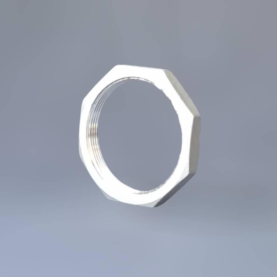 Контргайка муфтовая нержавеющая Ду65 2"1/2 н/ж сталь AISI304 резьба BSPP G2.5" Class 150 (PN20) - фото 10 Контргайка муфтовая нержавеющая Ду65 2"1/2 н/ж сталь AISI304 резьба BSPP G2.5" Class 150 (PN20) - фото 10