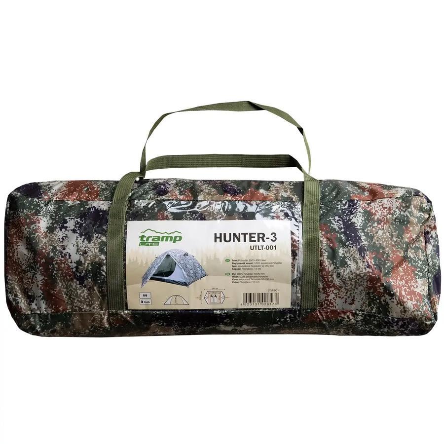 Намет туристичний Tramp Lite Hunter 3 camo (UTLT-001) - фото 9