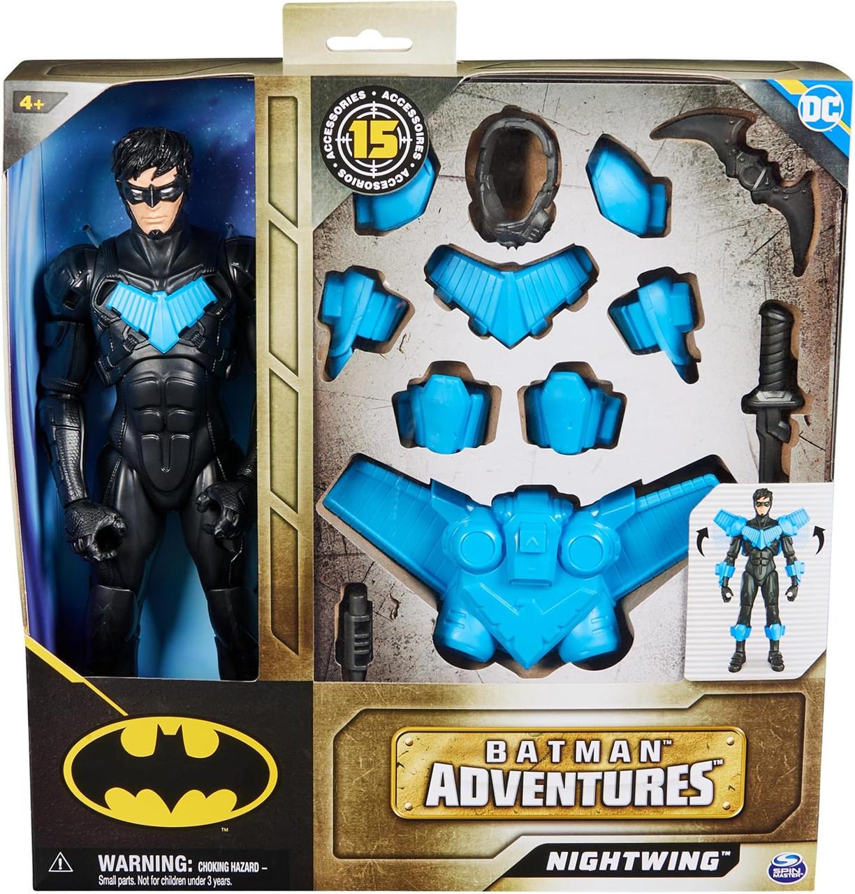 Игровая фигурка Spin Master DC Comics Найтвинг 30 см с комплектом брони (6069100) Игровая фигурка Spin Master DC Comics Найтвинг 30 см с комплектом брони (6069100)