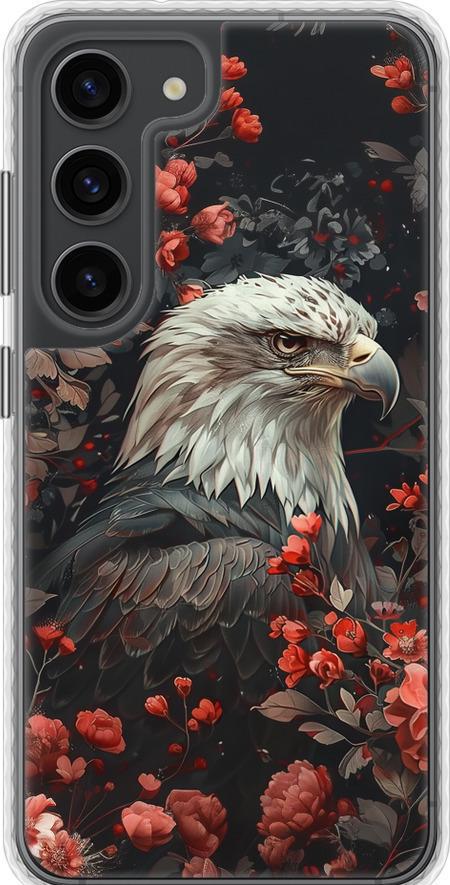 Чехол на Samsung Galaxy S23 Цветочный страж (6102pc-2907-42517)