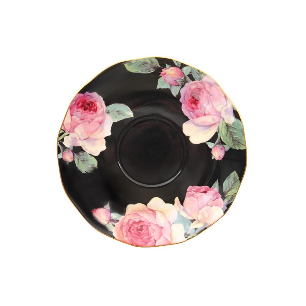 Чашка фарфоровая Lefard Пион с блюдцем 200 мл (943-197) - фото 3 Чашка фарфоровая Lefard Пион с блюдцем 200 мл (943-197) - фото 3