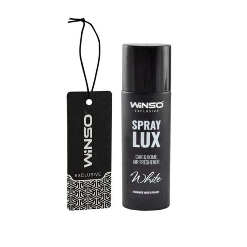 Ароматизатор в інд. упаковці WINSO Spray Lux Exclusive plus CARD - White