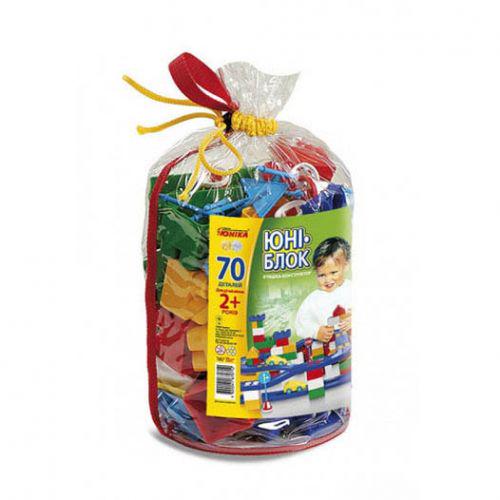 Конструктор ЮНИ-блок 70 деталей (22771)