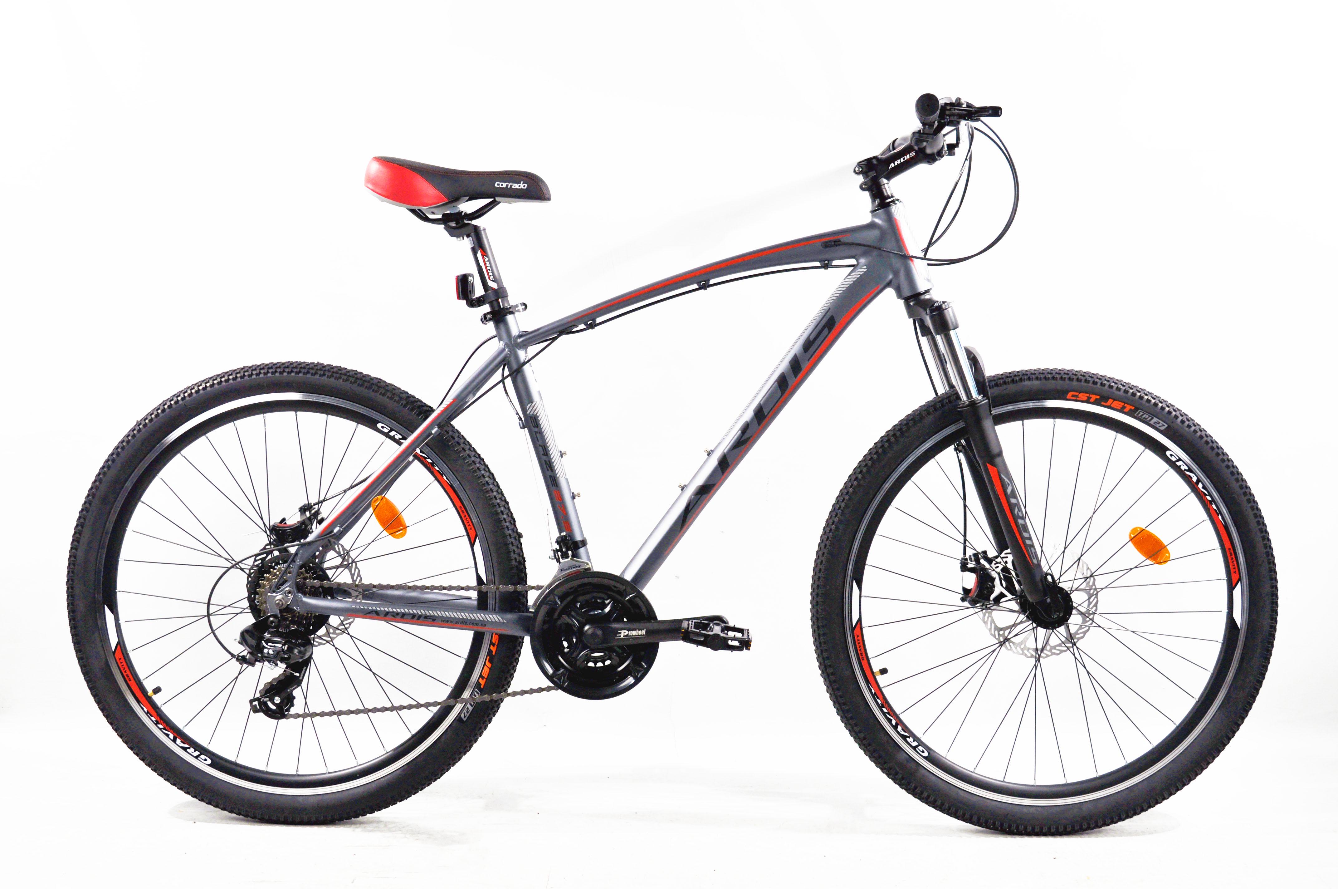 Велосипед Ardis 27,5" MTB AL BLAZE Серо-красный (0264-1)