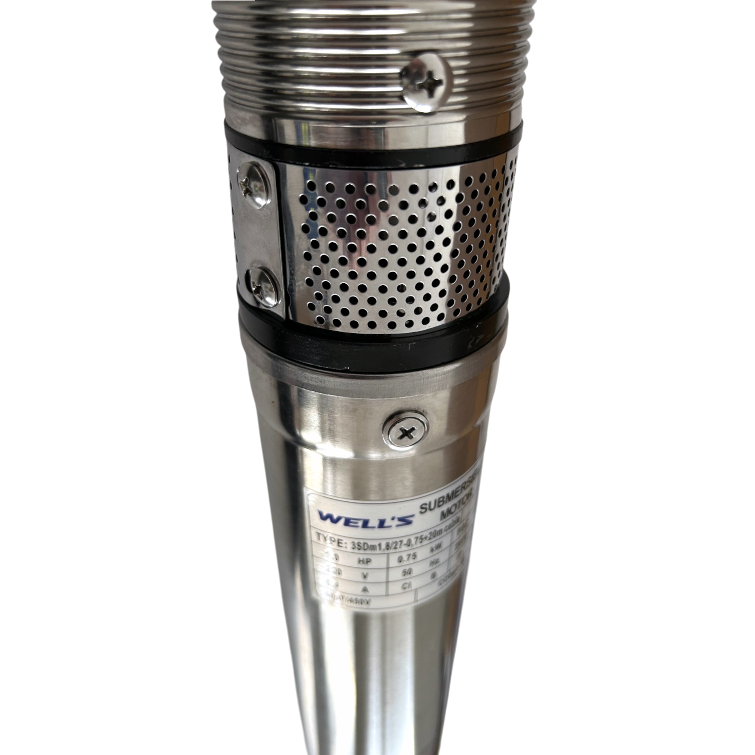 Насос занурювальний для свердловини WELL`S 3SDm1,8/27 0,75 кВт H=114 м Q=45 л/хв - фото 8