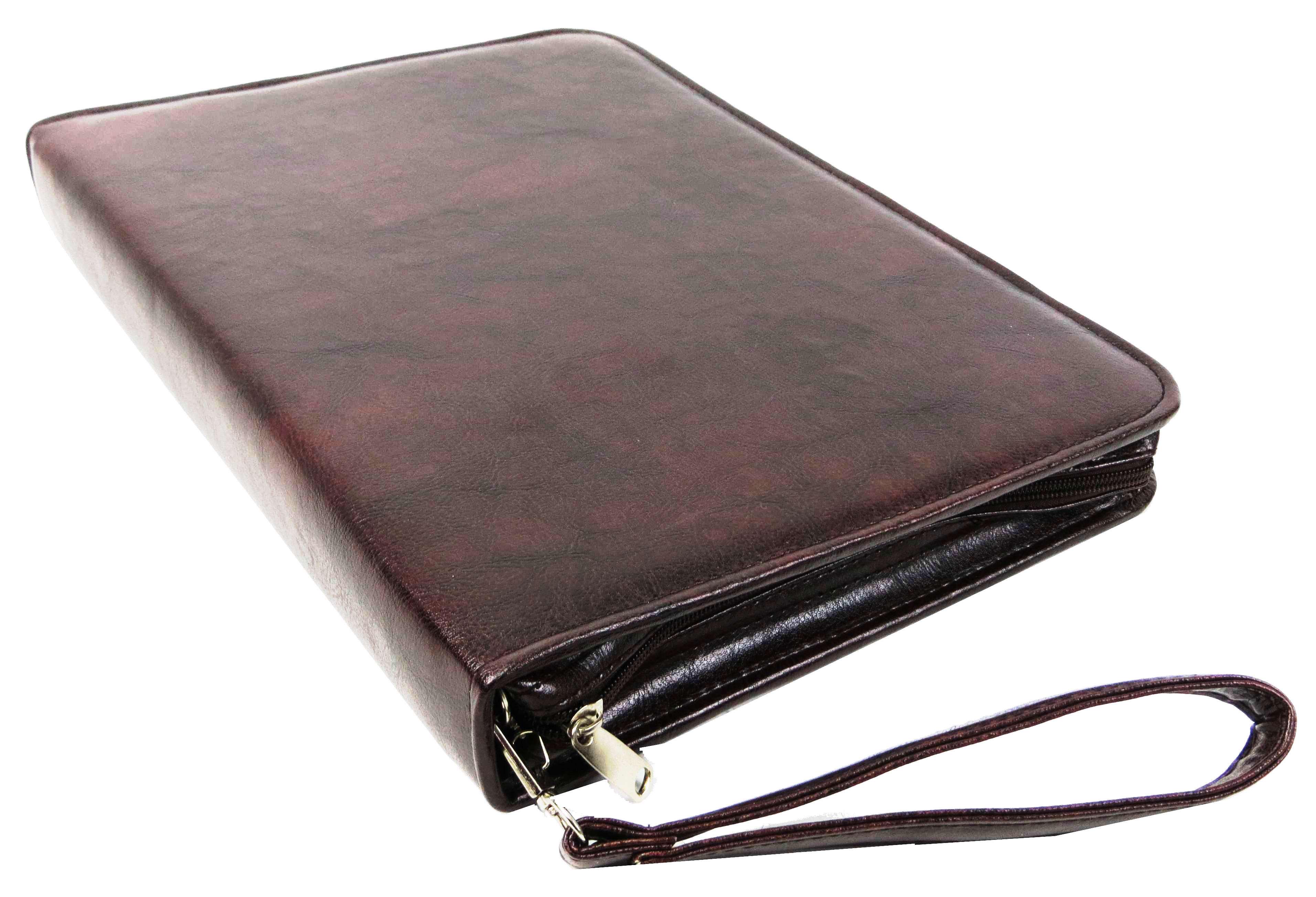 Папка деловая Exclusive для документов из экокожи Коричневый (710800 brown) - фото 5 Папка деловая Exclusive для документов из экокожи Коричневый (710800 brown) - фото 5