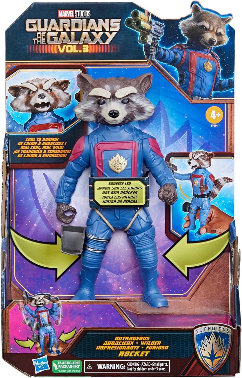 Ігрова фігурка Єнот Ракета Marvel Studios Rocket Action Figure F7914 20 см (2331860285) - фото 1