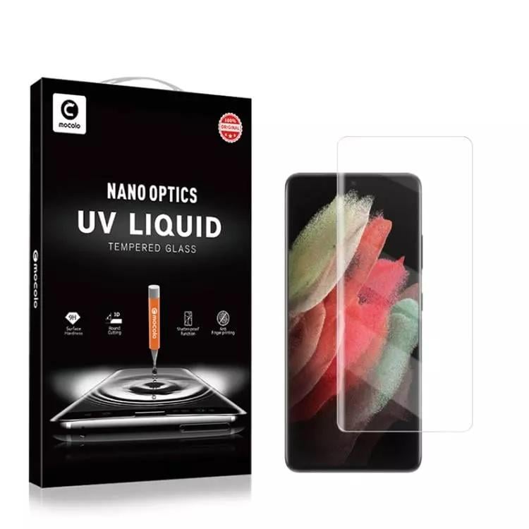 Защитное стекло Mocolo 5D Nano Optics UV Liquid для Samsung Galaxy S22 Plus S906 Clear 0,33 мм - фото 3