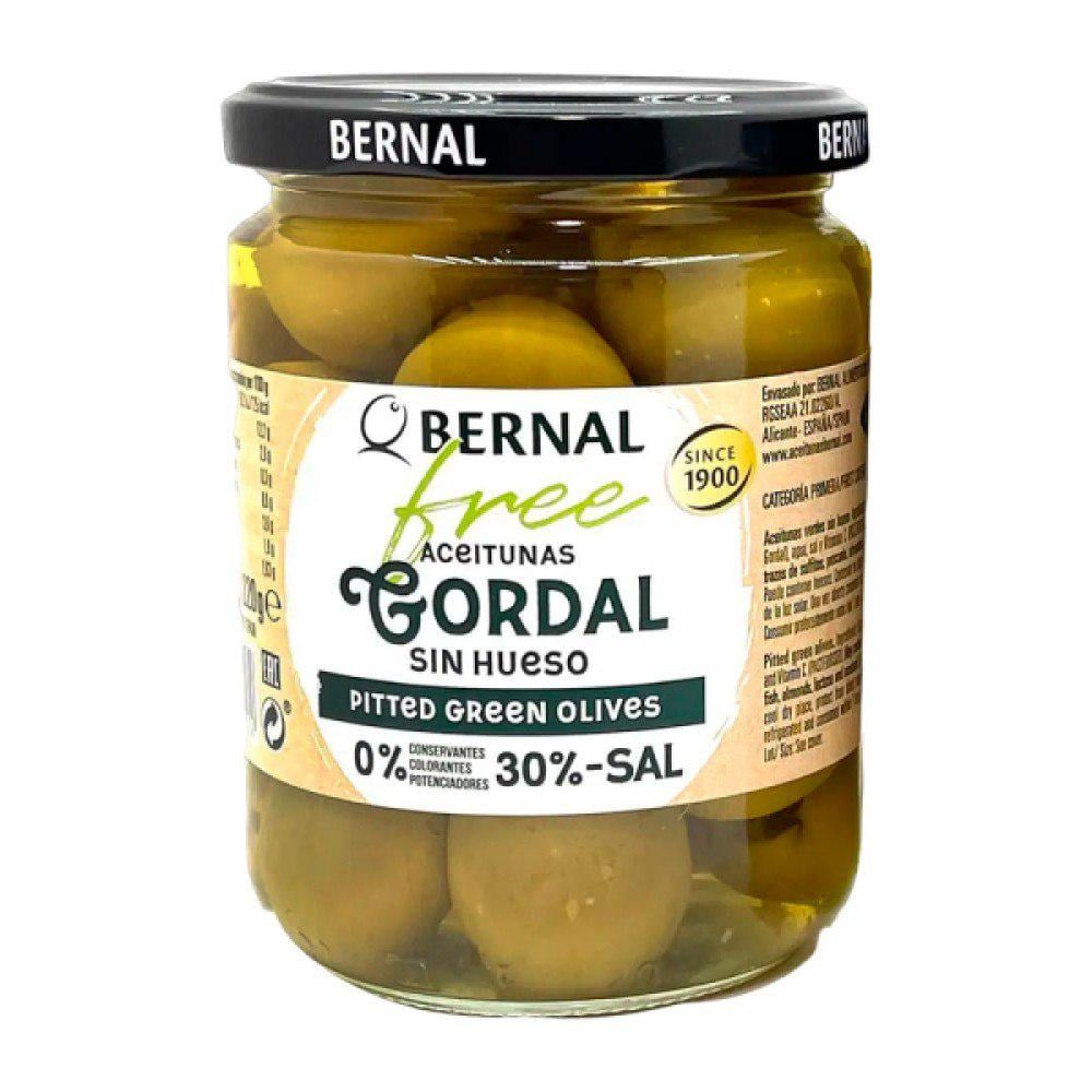 Оливки Гіганти Gordal з кісткою без оцту 436 г (13344971)