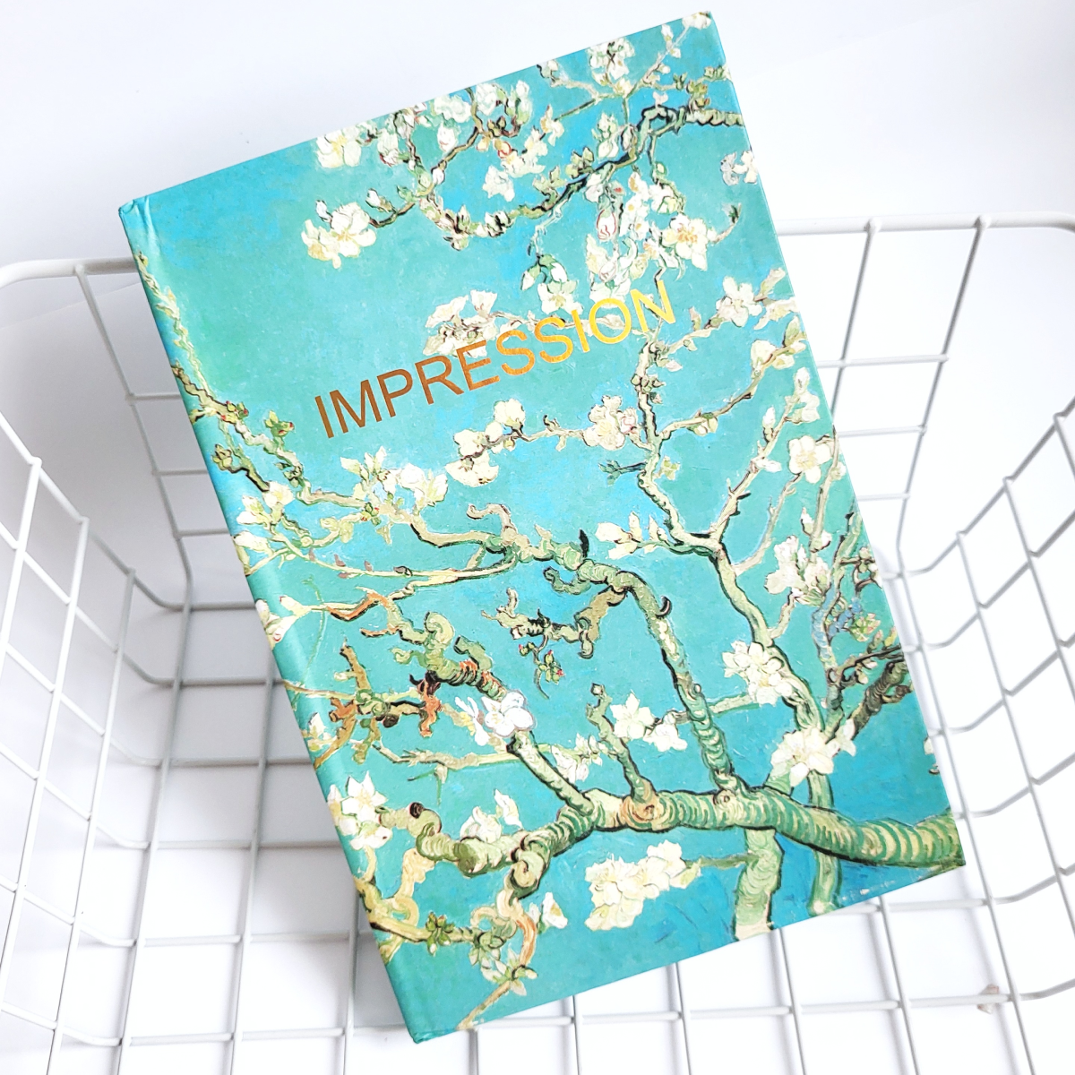 Блокнот А5 с принтом Ван Гог недатированный с обложкой картины Цвет миндаля 96 листов (295) - фото 1 Блокнот А5 с принтом Ван Гог недатированный с обложкой картины Цвет миндаля 96 листов (295) - фото 1