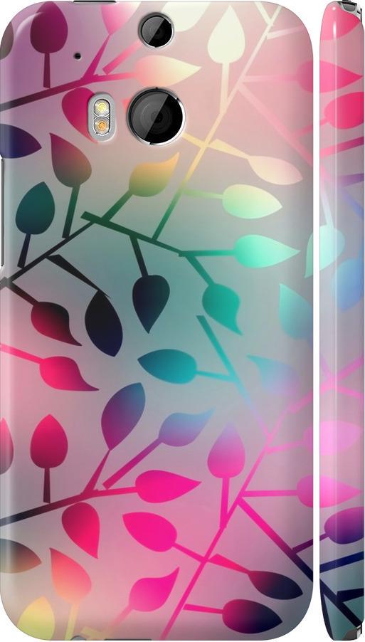 Чехол на HTC One M8 dual sim Листья (2235c-55-42517) Чехол на HTC One M8 dual sim Листья (2235c-55-42517)