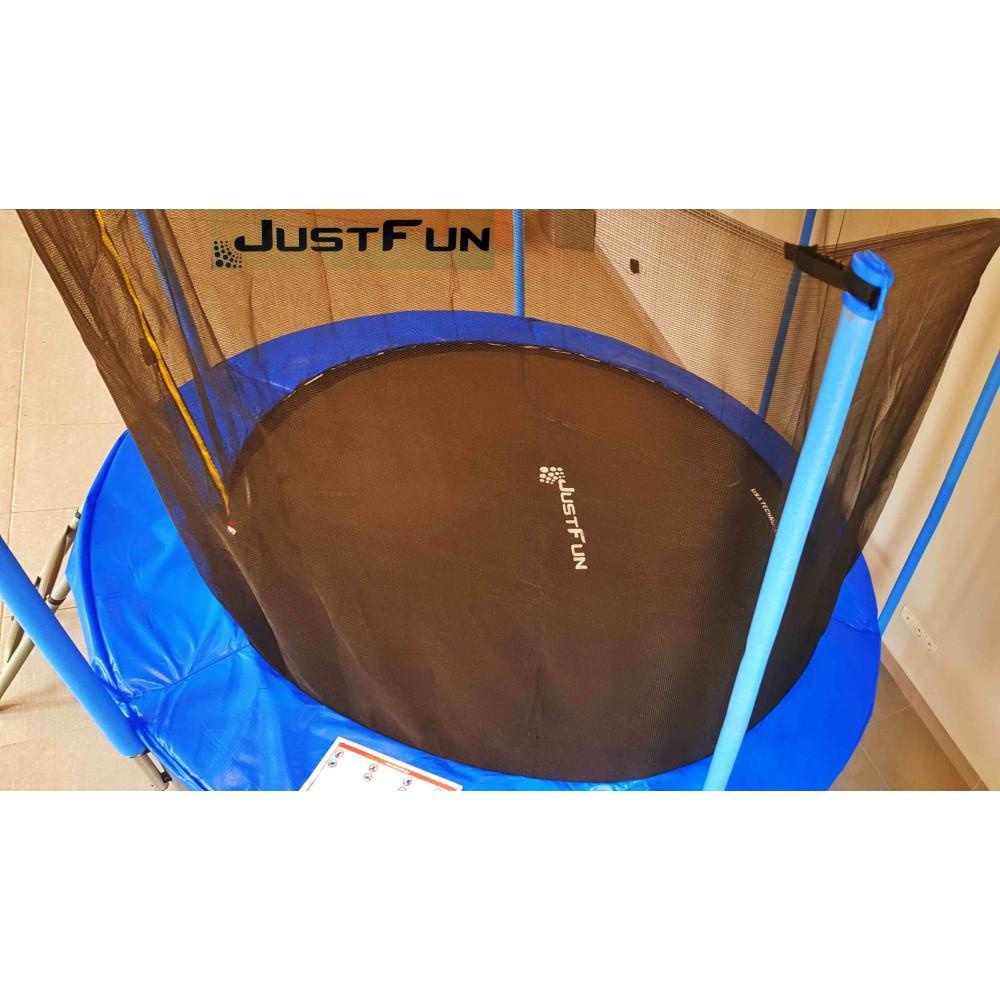 Батут Just Fun 244 см Синий - фото 7