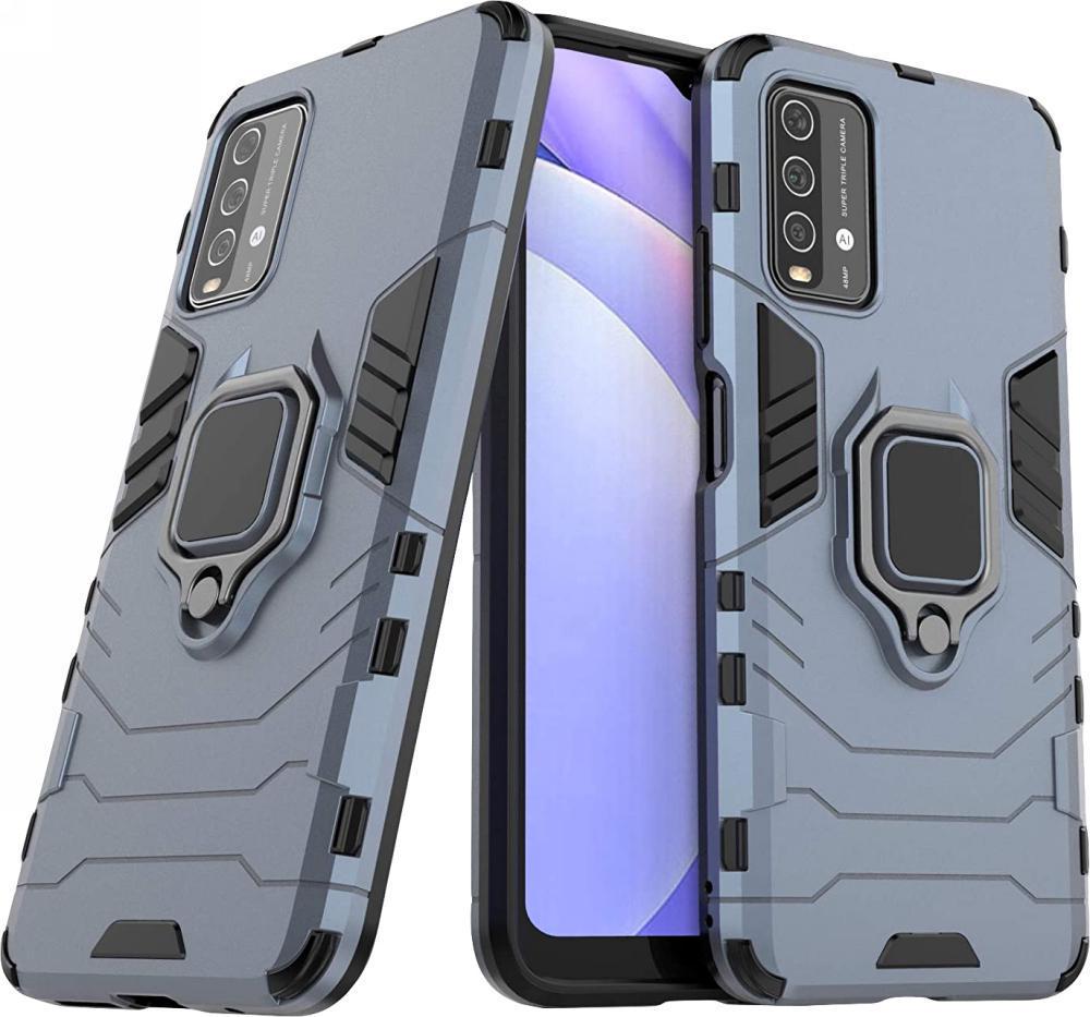 Противоударный чехол Xiaomi Redmi 9T (подставка кольцо) Graphite (21812-40)