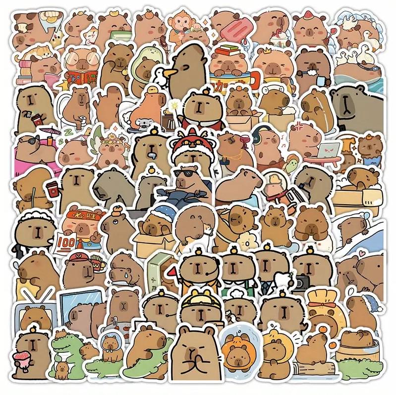 Стикеры Capybara 100 шт. (4642599)