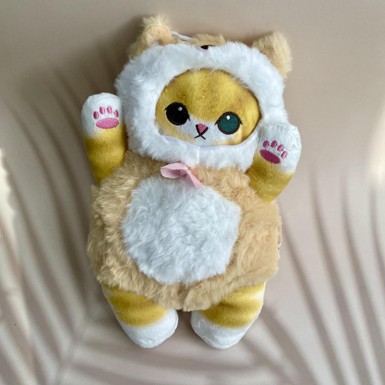 М'яка іграшка Котик у костюмі Ведмедик світлий 26 см (2571445046) М'яка іграшка Котик у костюмі Ведмедик світлий 26 см (2571445046)