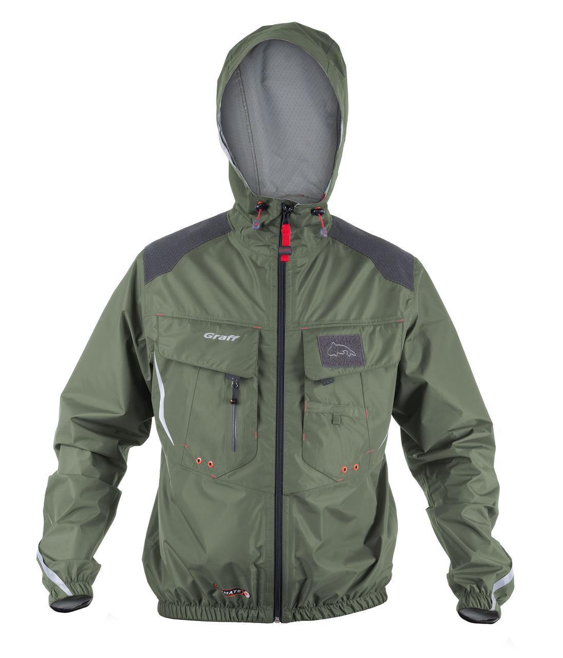 Рибальська куртка-дощовик Graff Climate 605-B-CL XXXL (1018350466)