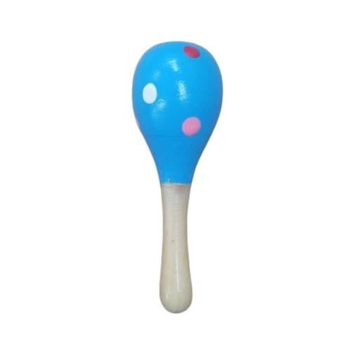 Деревянная игрушка Маракас Голубой (MD 2192)