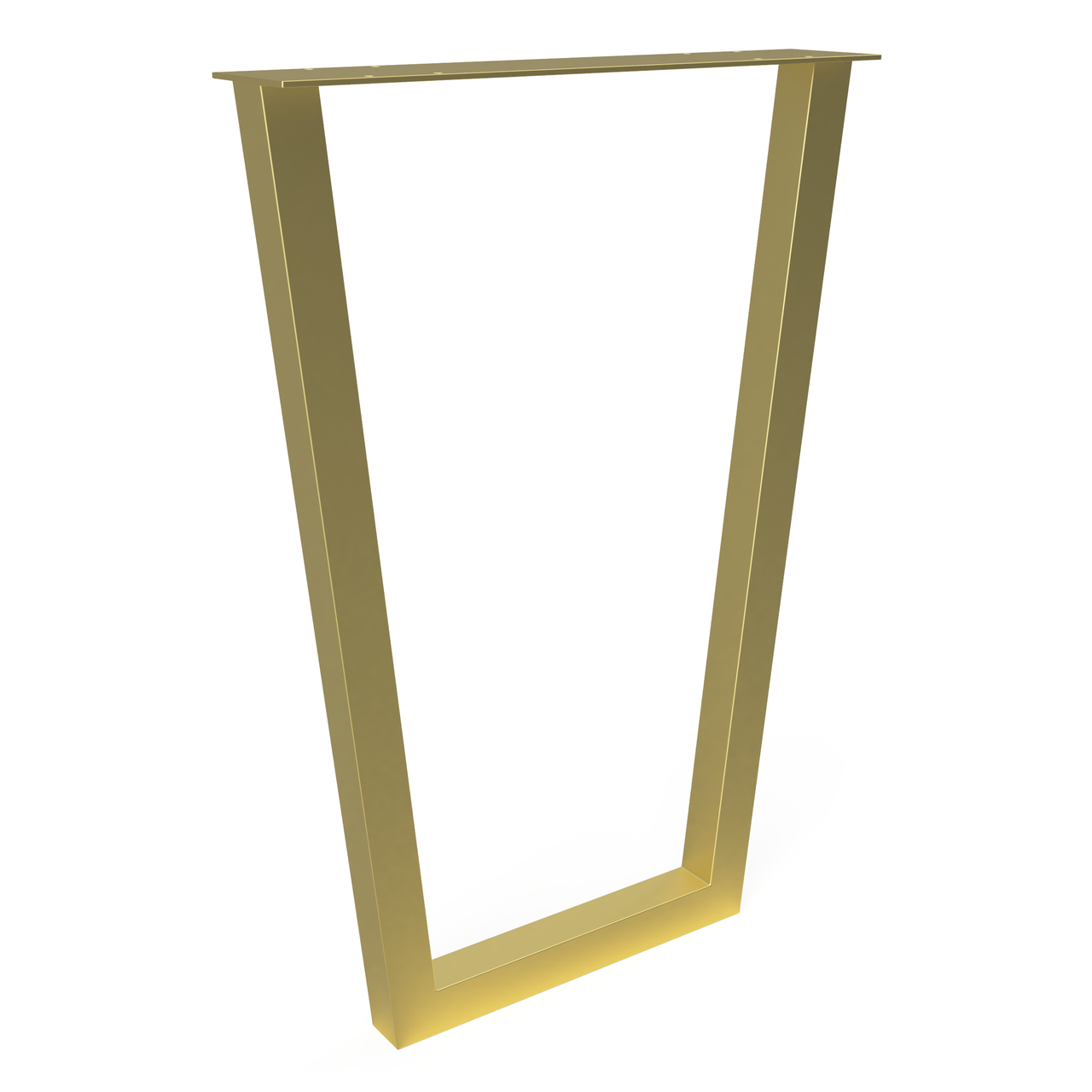 Опора для стола из металла 500х100 мм H 730 мм Золотой (1053) - фото 2