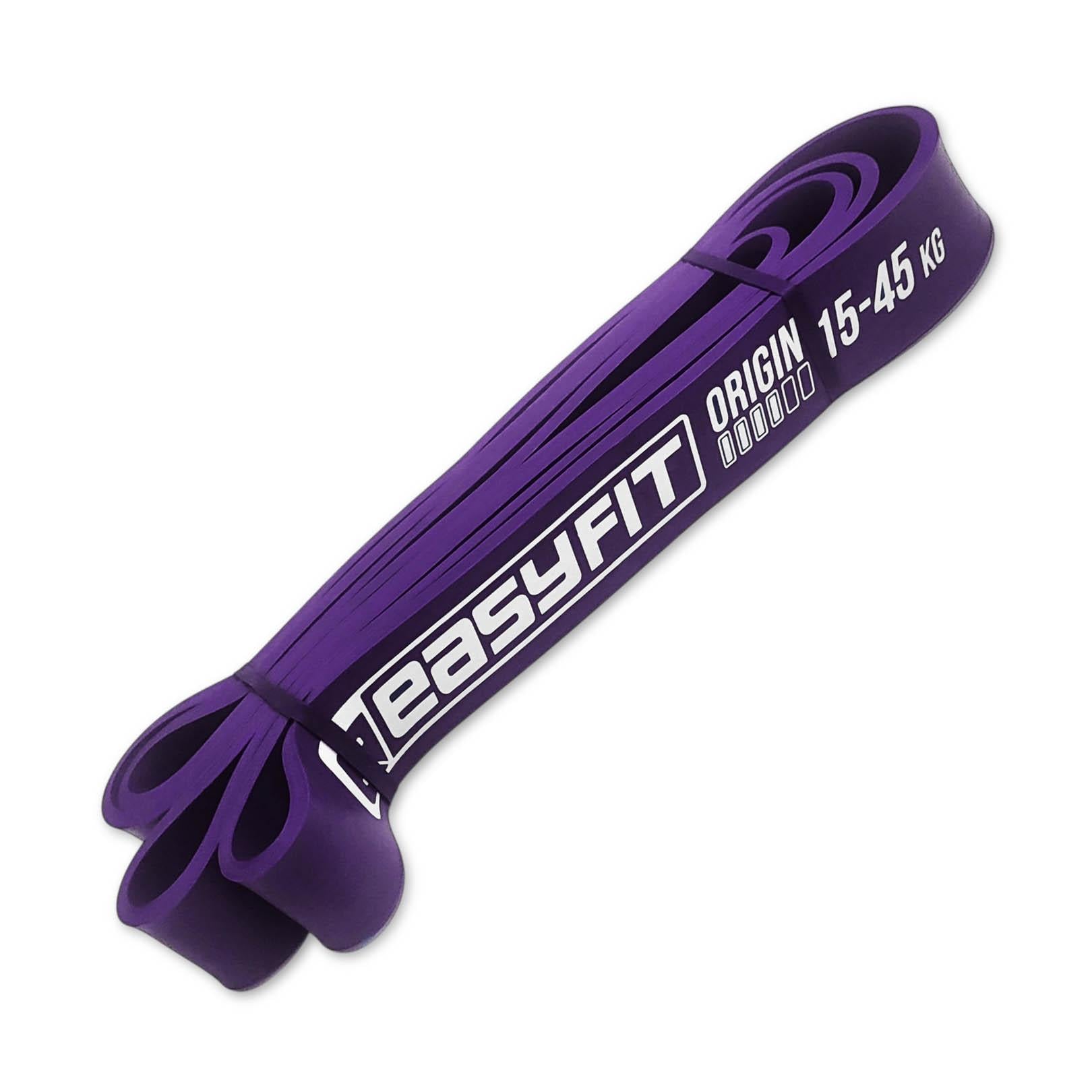 Резиновая петля EasyFit Power Bands 15-45 кг для подтягиваний Фиолетовый (EFPB1545-V) Резиновая петля EasyFit Power Bands 15-45 кг для подтягиваний Фиолетовый (EFPB1545-V)